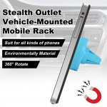 Wholesale Universal Magnetic Air Vent Car Mount Holder QY (Blue)
